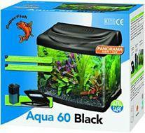Superfish Panorama Aqua 60 Black 55 Litre Fish Tank
