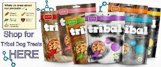 Tribal dog treat range