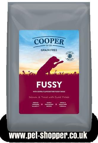 Cooper and Co Fussy Salmon and Trout with Sweet Potato Dog Food 10.8kg