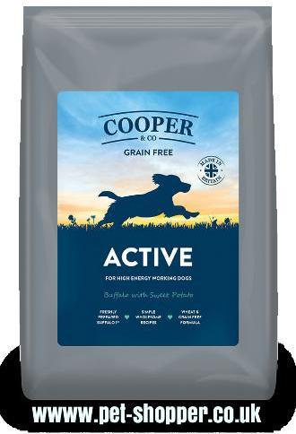 Cooper and Co Active Buffalo with Sweet Potato Dog Food