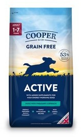 Cooper and Co Active Buffalo with Sweet Potato Dog Food